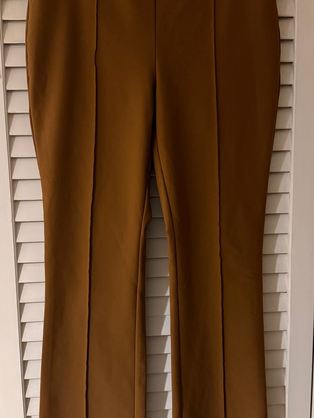 Rachel Zoe Camel Brown High-Rise Trousers
